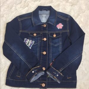 Girls Jeans Jacket size m7/8